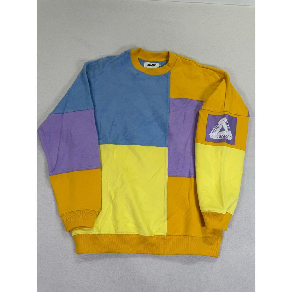 Palace Colour Block Crew Size S *Read* - image 1